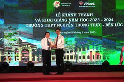 Khánh thành ngôi trường THPT mang tên Anh hùng Nguyễn Trung Trực
