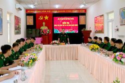 Kiểm tra công tác pháp chế và cải cách hành chính tại BĐBP Long An
