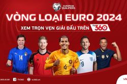 Xem trực tiếp vòng loại EURO 2024 miễn phí trên TV360 Viettel