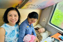 Hành khách sinh con trên tàu Nam- Bắc
