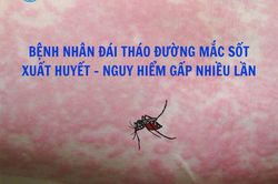 Nguy hiểm người bệnh đái tháo đường mắc sốt xuất huyết