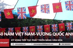 Đại sứ Anh tại VN kỳ vọng phát triển quan hệ hai nước bằng văn hóa
