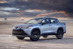 Toyota Corolla Cross sắp có biến thể xe bán tải