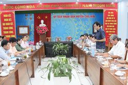 Chợ Mới thực hiện tốt cho vay hỗ trợ việc làm