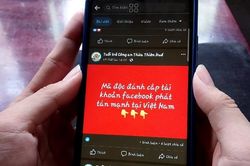 Không để các đối tượng xấu đánh cắp tài khoản facebook cá nhân