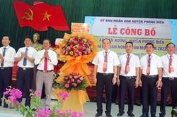Điền Hương đạt chuẩn nông thôn mới