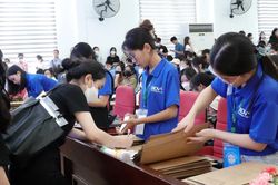 Trước 17 giờ hôm nay, kết thúc thời hạn xác nhận nhập học trực tuyến trên hệ thống