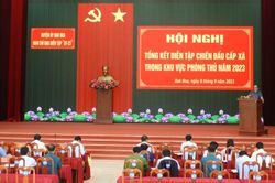 Đak Đoa tổng kết diễn tập chiến đấu cấp xã năm 2023