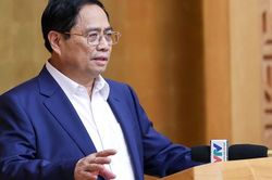 Thủ tướng: Kiên quyết không lùi bước trước khó khăn để quyết tâm thực hiện mục tiêu tổng quát