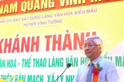 Làng văn hóa - Ngôi nhà chung gắn kết tình làng nghĩa xóm
