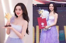 Quỳnh Kool xinh như công chúa, chia sẻ sau giải thưởng Cánh diều Vàng