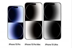 Apple sẽ ra mắt iPhone 15 Ultra 'siêu cấp' cùng iPhone 15 Pro Max?
