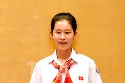 Nữ sinh lớp 9 vào vai Chủ tịch 'Quốc hội trẻ em' là ai?