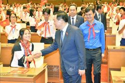 Chủ tịch Quốc hội dự Phiên họp giả định 'Quốc hội trẻ em' lần thứ nhất