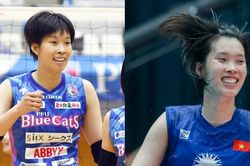 Thanh Thúy 'ghi điểm như máy' giúp PFU BlueCats ngược dòng thắng lợi, được báo chí và HLV Nhật Bản khen ngợi