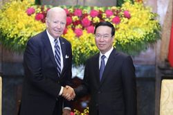 Chủ tịch nước Võ Văn Thưởng tiếp và chủ trì tiệc chiêu đãi Tổng thống Joe Biden