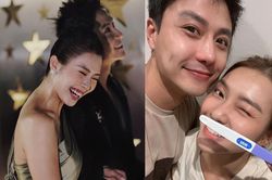 Vừa có con ở Gia Đình Mình Vui Bất Thình Lình, Khả Ngân công khai với Thanh Sơn