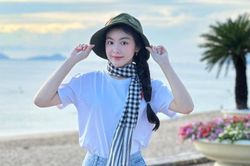 Cận nhan sắc con gái MC Quyền Linh ở tuổi 'trăng tròn', được ví như Trương Bá Chi