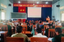 Krông Pa: Tập huấn công tác Hội cho hơn 100 cán bộ Cựu chiến binh cơ sở