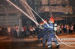 11 tổ liên gia an toàn phòng cháy, chữa cháy thực tập phương án chữa cháy và cứu nạn, cứu hộ