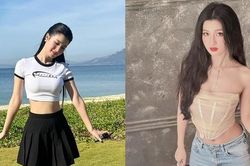 Phương Nhi 'flex' vóc dáng trước khi thi quốc tế: Vòng eo siêu thực thu hút mọi ánh nhìn