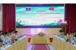 Tọa đàm trao đổi kinh nghiệm công tác tư pháp giữa Nghệ An và Xiêng Khoảng (Lào)