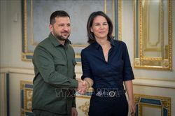 Tổng thống Ukraine cảm ơn sự hỗ trợ về tài chính và quân sự của Đức