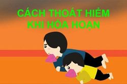 'Nằm lòng' kỹ năng thoát hiểm khi cháy chung cư