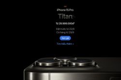Lộ giá bán iPhone 15 series tại Việt Nam, rẻ nhất có giá 22,999 triệu đồng