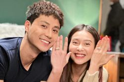 Hậu trường Khả Ngân thông báo tin vui: Dùng cà chua để que thử thai hiện 2 vạch