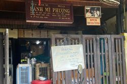 Tiệm bánh mì nổi tiếng ở Hội An treo bảng tạm nghỉ sau vụ 31 người bị ngộ độc