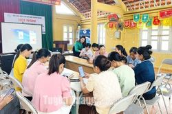 29 hội viên phụ nữ được tập huấn bán hàng trên sàn thương mại điện tử