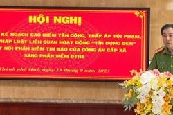 Mở đợt cao điểm tấn công tội phạm 'tín dụng đen'