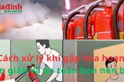 Cách xử lý khi gặp hỏa hoạn đơn giản và an toàn bạn nên biết
