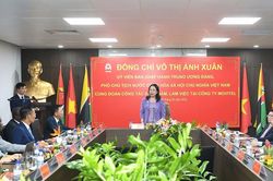 Phó Chủ tịch nước Võ Thị Ánh Xuân thăm và làm việc tại Viettel Mozambique
