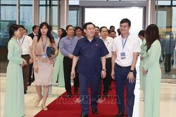 Chủ tịch Quốc hội dự tổng duyệt Hội nghị Nghị sĩ trẻ toàn cầu lần thứ 9