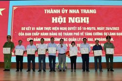 Sơ kết 1 năm thực hiện Nghị quyết số 18 của Thành ủy Nha Trang