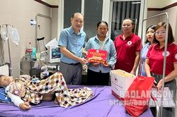 Hỗ trợ gần 26 triệu đồng cho trẻ bị bỏng nặng có hoàn cảnh khó khăn