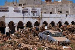 Quá nhiều người chết vì lũ lụt, Libya kêu gọi thêm túi đựng thi thể
