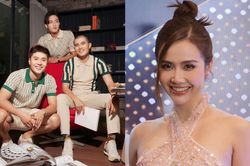 Huyền Lizzie bấn loạn trước nhan sắc 3 nam thần Gia Đình Mình Vui Bất Thình Lình