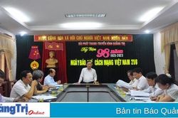 Ban Chỉ đạo công tác thông tin đối ngoại tỉnh làm việc với Đài PT-TH tỉnh