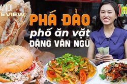 'Phá đảo' phố ăn vặt Đặng Văn Ngữ chỉ với 100k | HANOI Reviews | 15/09/2023