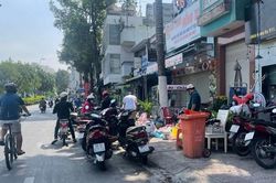 TP HCM: Thu phí lòng đường, hè phố từ tháng 1/2024