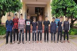 Làm rõ 11 đối tượng đi xe máy cầm dao phóng lợn 'diễu hành' trên đường