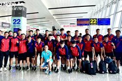 Đội tuyển Olympic Việt Nam lên đường tham dự ASIAD 19