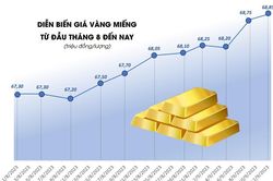 Giải mã hiện tượng giá vàng trong nước 'nhảy múa'