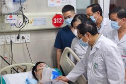Sức khỏe đa số bệnh nhân trong vụ cháy chung cư mini diễn biến tích cực
