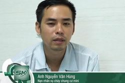 Giọt nước mắt của nam bệnh nhân may mắn thoát chết trong vụ cháy chung cư mini