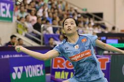Hotgirl Thùy Linh thắng nghẹt thở đối thủ Nhật Bản, đăng quang xứng đáng tại Vietnam Open 2023
