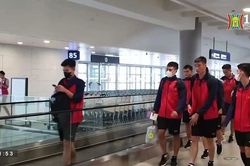 Đội tuyển Olympic Việt Nam đã đến Trung Quốc